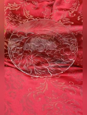 Vintage Glass dinner plate by KIG in Indonesia